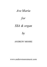 Ave Maria - for SSA & Organ